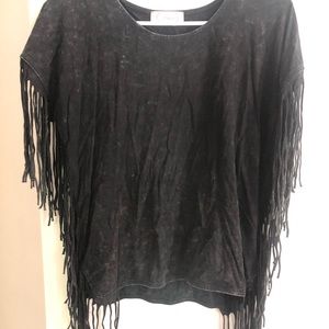 Fringe top
